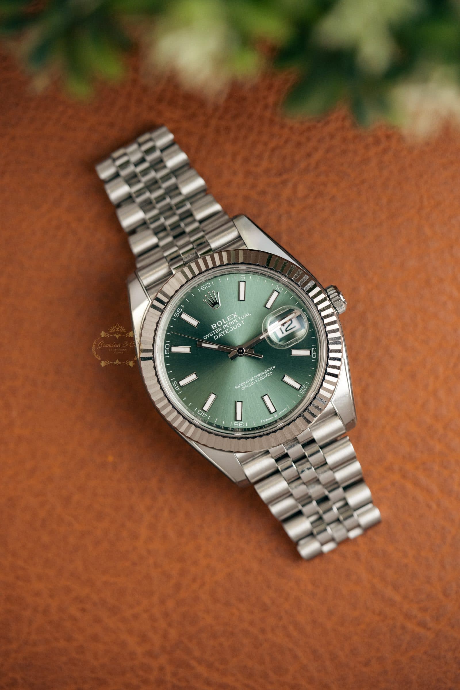 Rolex Datejust Green Dial